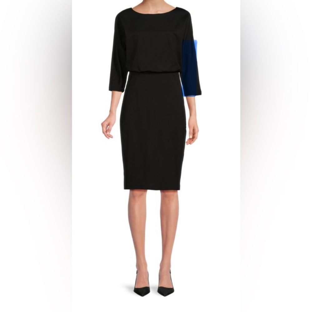 J.McLaughlin Black Tinley Dress Size L